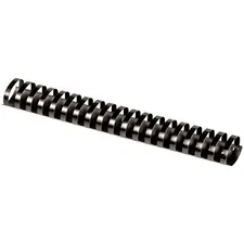 FELLOWES FEL 52066 — Fellowes Plastic Binding Combs - 1.5" Height x 11" Width x 1.5" Depth - 340 x Sheet Capacity - For Letter 8 1/2" x 11" Sheet - Black - Plastic - 10 / Pack