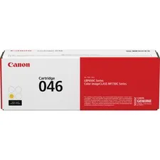CANON CNM CRTDG046Y — Canon 046 Standard Yield Laser Toner Cartridge - Yellow - 1 Each - 2300 Pages