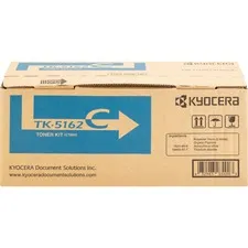 KYOCERA KYO1T02NTCUS0 — Kyocera TK-5162C Toner Cartridge - Cyan - Laser - 12000 Pages - 1 Each