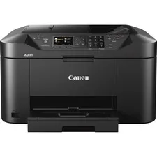CANON CNM MB2120 — Canon MAXIFY MB2120 Wireless Inkjet Multifunction Printer - Color - Copier/Fax/Printer/Scanner - 600 x 1200 dpi Print - Automatic Duplex Print - Up to 20000 Pages Monthly - 250 sheets Input - Color Scanner - 1200 dpi Optical Scan - Color Fax - Ethernet - Wireless LAN - Mopria - USB - For Plain Paper Print - 1 Each