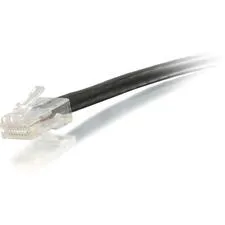 C2G CGO 04107 — C2G 2 ft Cat6 Non Booted UTP Unshielded Network Patch Cable - Black - 2 ft Category 6 Network Cable for Network Device - First End: 1 x RJ-45 Network - Male - Second End: 1 x RJ-45 Network - Male - Patch Cable - Black - 1 Each