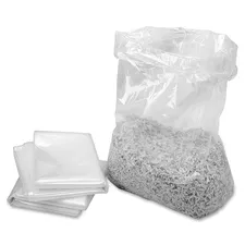 HSM HSM 2117 — HSM 58 Gallon Shredder Bags - 58 gal - 44" Height x 21" Width x 17" Depth - Clear - 100 / Roll