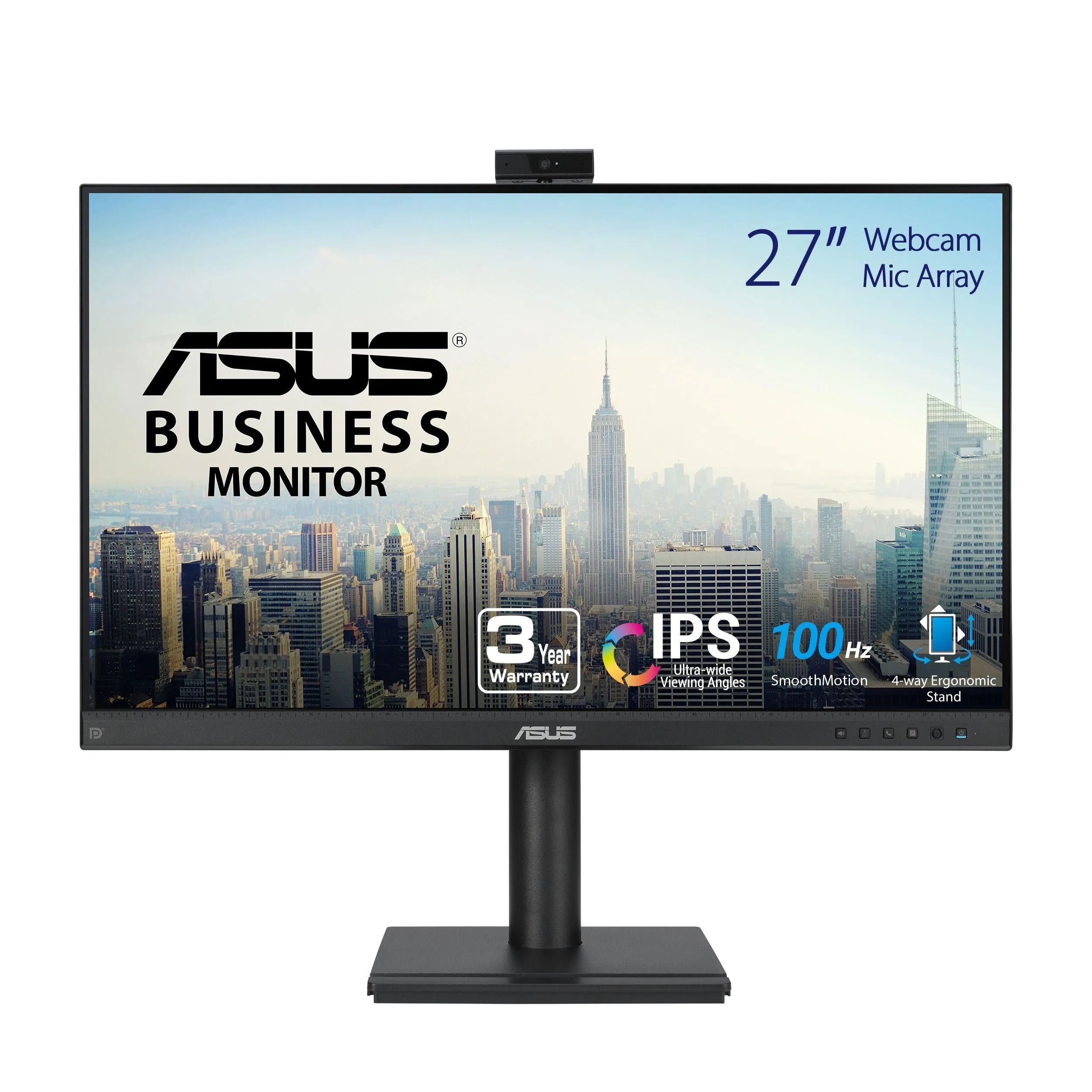 ASUS BE279QFK — ASUS BE279QFK 27" Full HD Video Conferencing Monitor