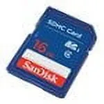 Western Digital SDSDB-016G-A46 - SanDisk 16GB SDHC Memory Card, Class 4, Retail Package
