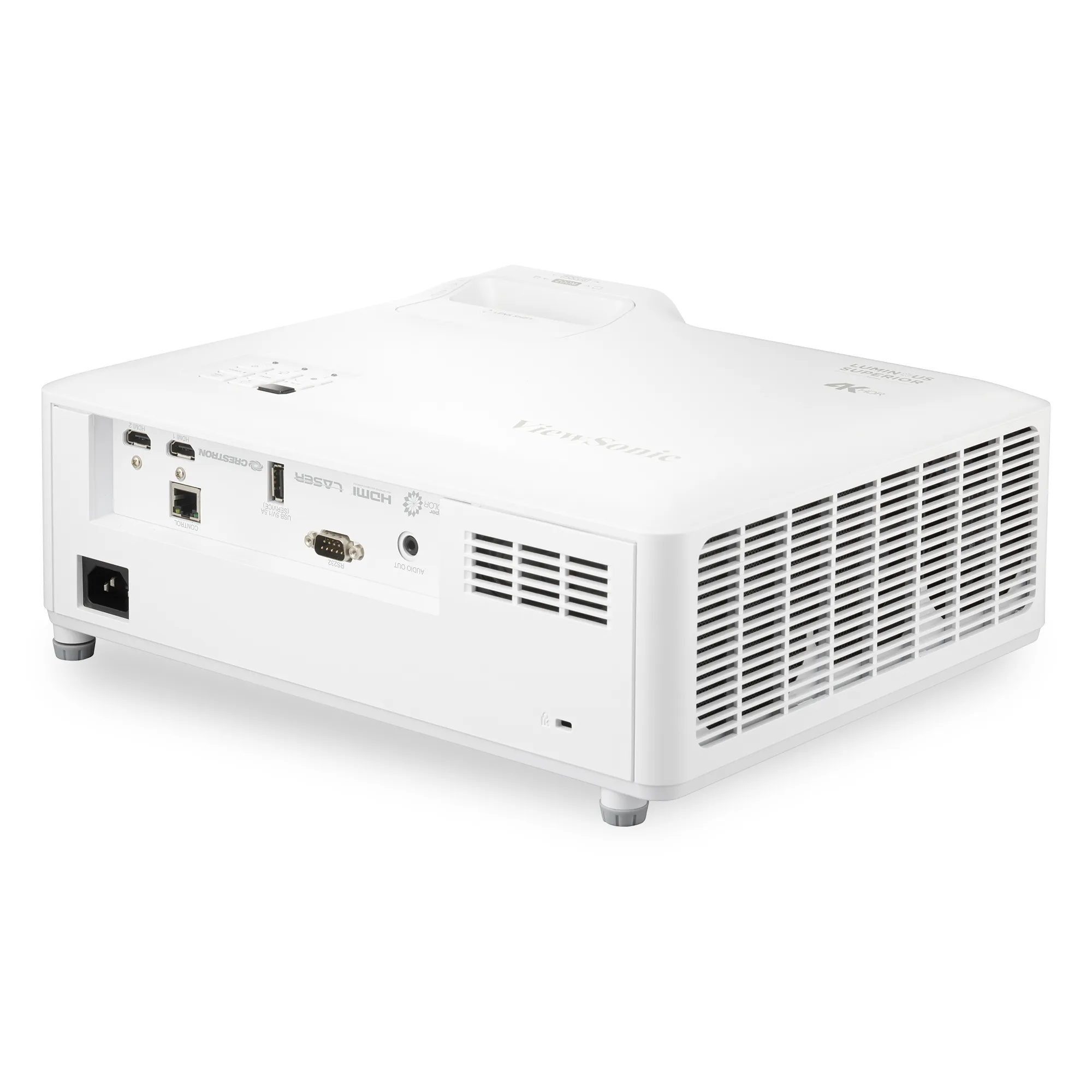 VIEWSONIC LS901-4K — 5,500 ANSI LUMENS 4K HDR LASER PROJECTOR.