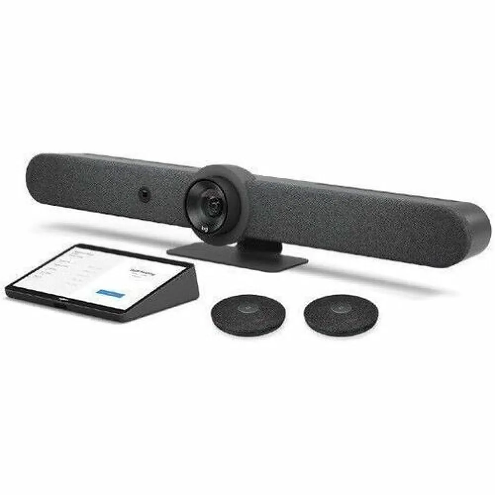 Logitech 991-000536 — RALLY BAR NON RADIO + TAPCAT5E + 2 MICS - TAA