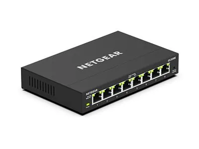 NETGEAR GS308E-400NAS — 8PT GIGABIT PLUS SWITCH