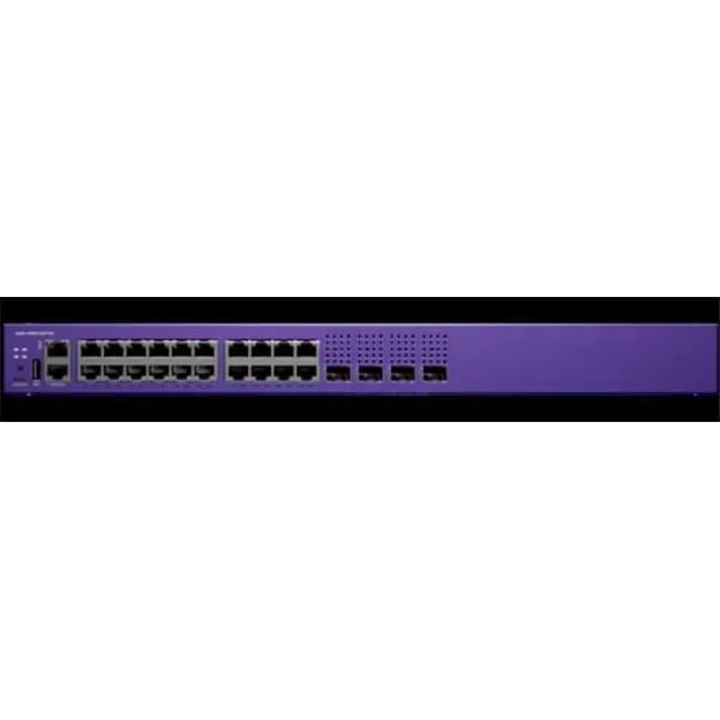 Extreme Networks 4220-24T-4X — 4220 24 PORT STACKABLE SWITCH WITH 24 10/100/1000BASET PORTS, 4 1G/10G SFP+ PORT