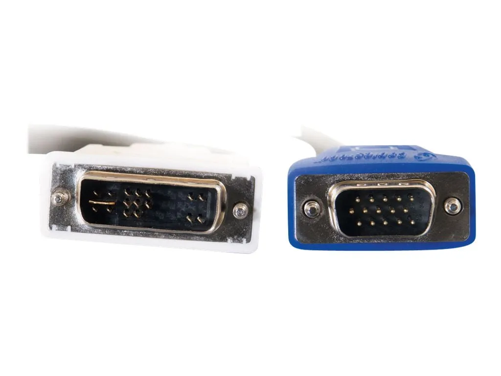 LEGRAND 26955 — VIDEO CABLE - DVI-A LEFT CONNECTOR - MALE LEFT GENDER - VGA RIGHT CONNECTOR - MA