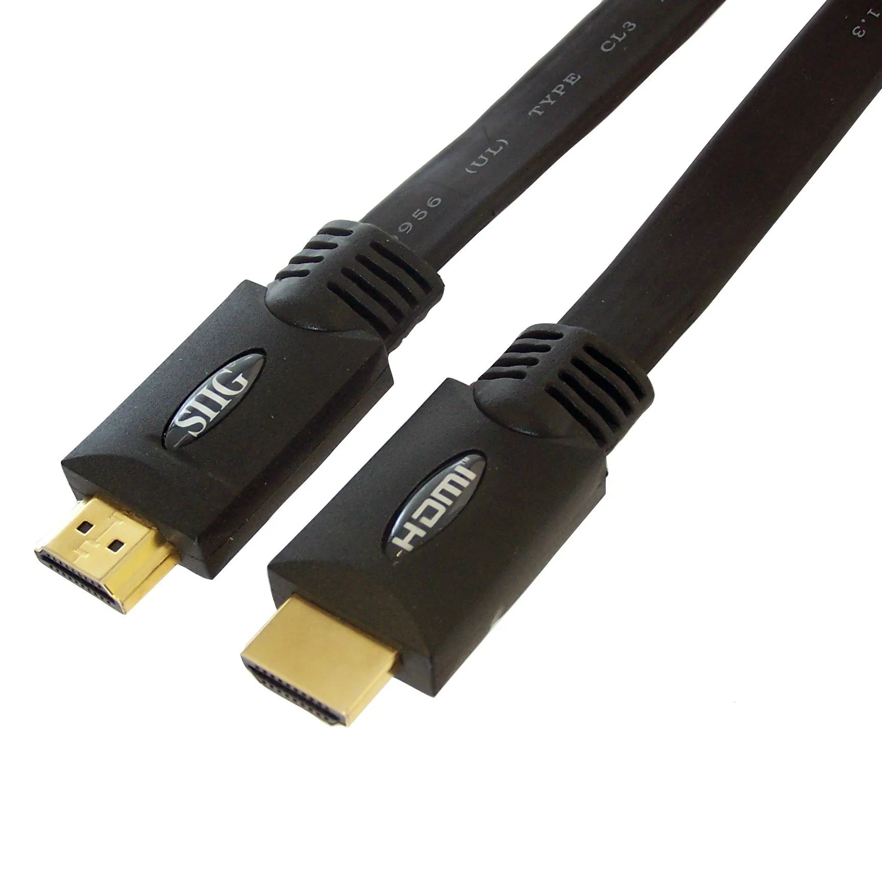 Siig CB-HM0312-S1 — SIIG Cable CB-HM0312-S1 Flat HDMI Cable 10Meters RoHS Retail