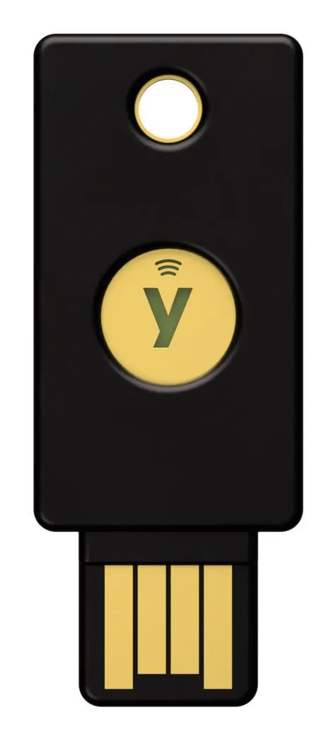 YUBICO 8880001080 - Yubico NFC Security Key - USB-A Authentication Key