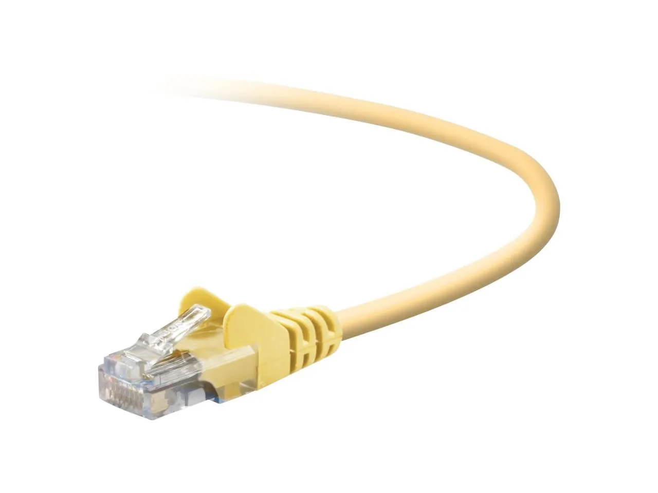 Belkin A3L791B25-YLW-S — PATCH CORD - UNSHIELDED TWISTED PAIR (UTP) - MALE LEFT GENDER - MALE RIGHT GENDE