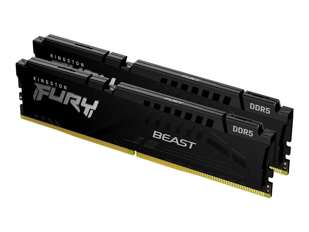KINGSTON KF568C34BBEK2-32 — 32GB 6800MT/S DDR5 CL34 DIMM (KIT OF 2) FURY BEAST BLACK EXPO
