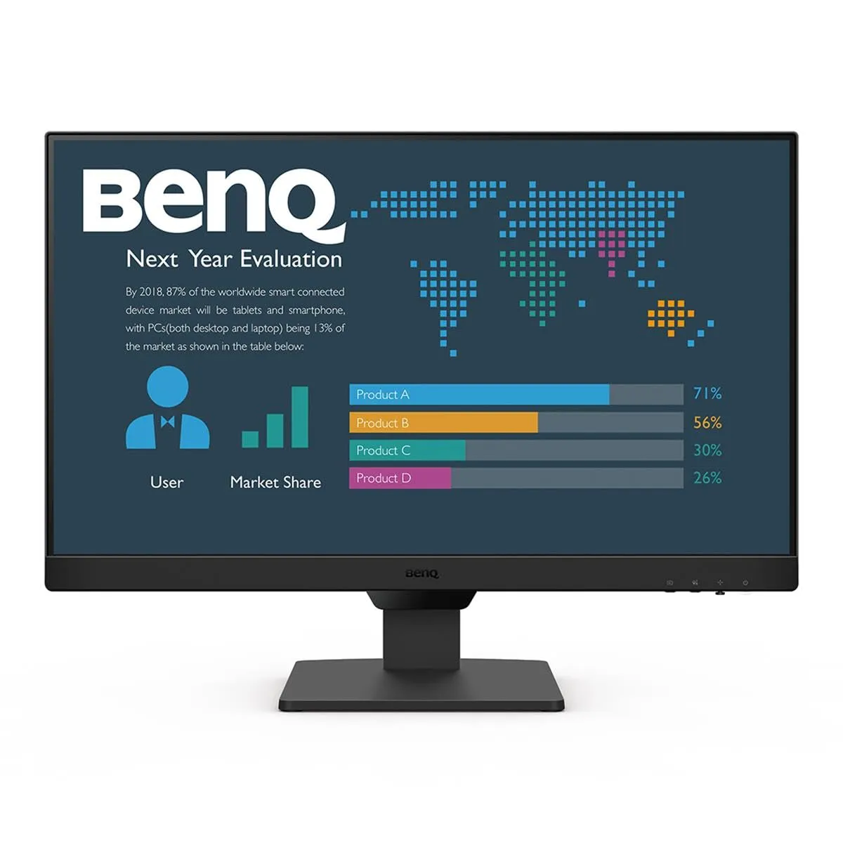 BENQ BL2490 — 23.8-inch Black IPS Monitor - Full HD 1920x1080