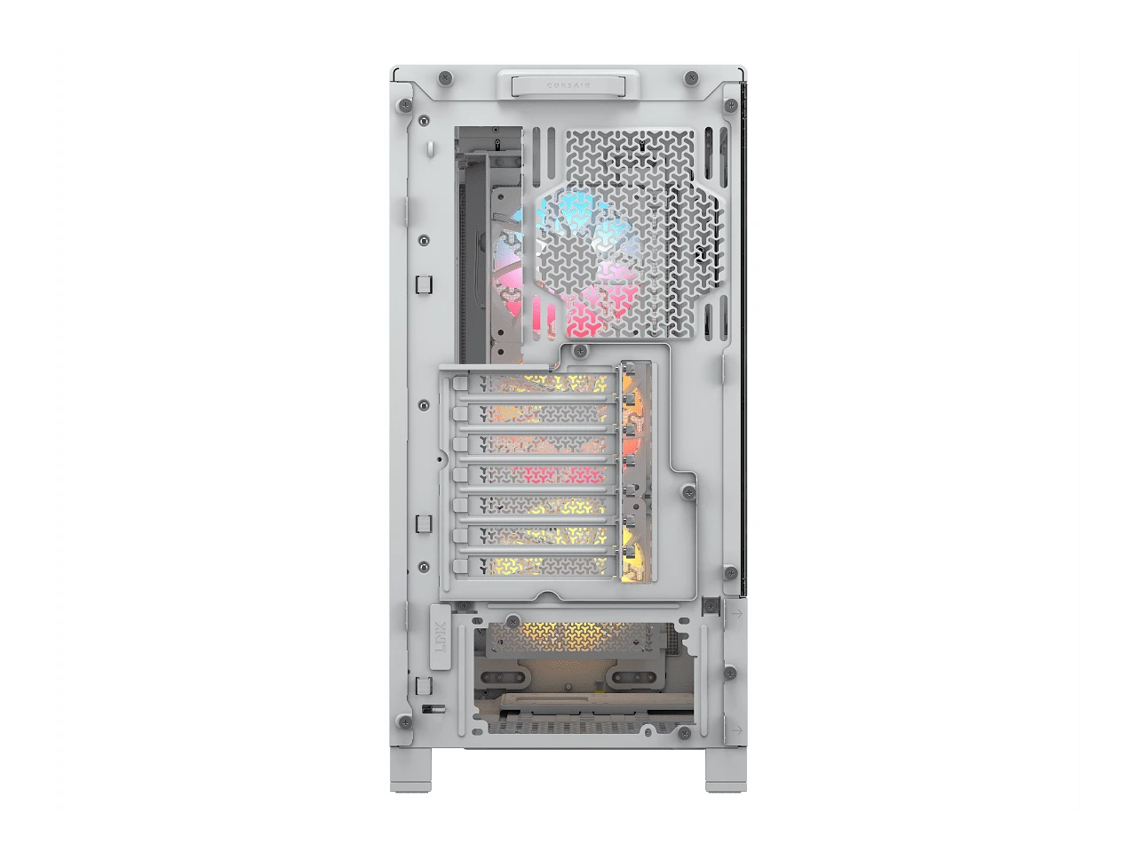 Corsair CC-9011297-WW — FRAME 4000D RS ARGB MID-TOWER, WHITE