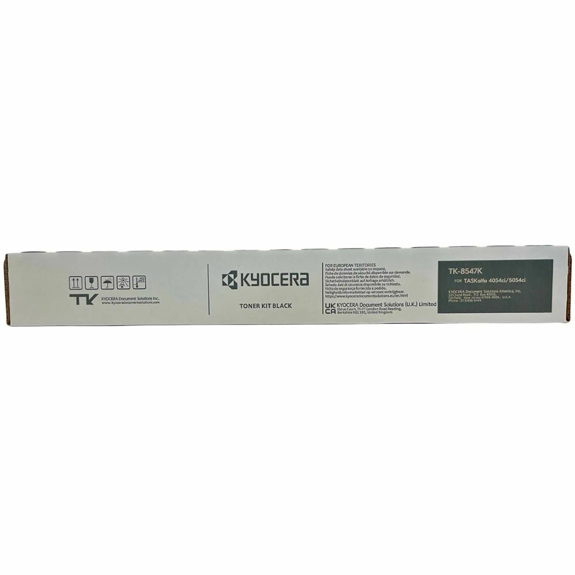 KYOCERA KYO1T02YM0US0 — Kyocera TK-8547K Standard Yield Laser Toner Cartridge - Black - 1 Each - 30000 Pages