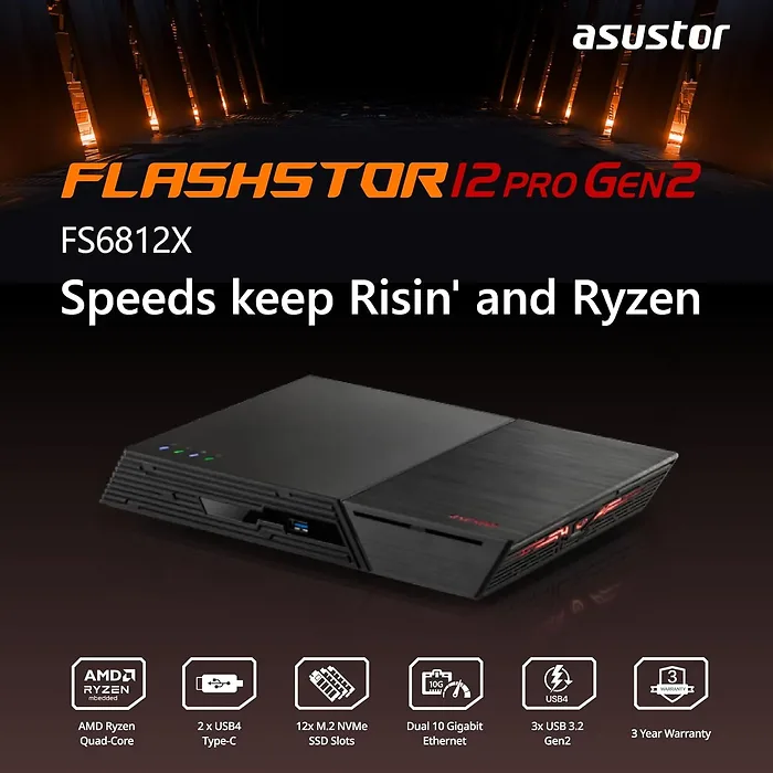 ASUSTOR America-FS6812X