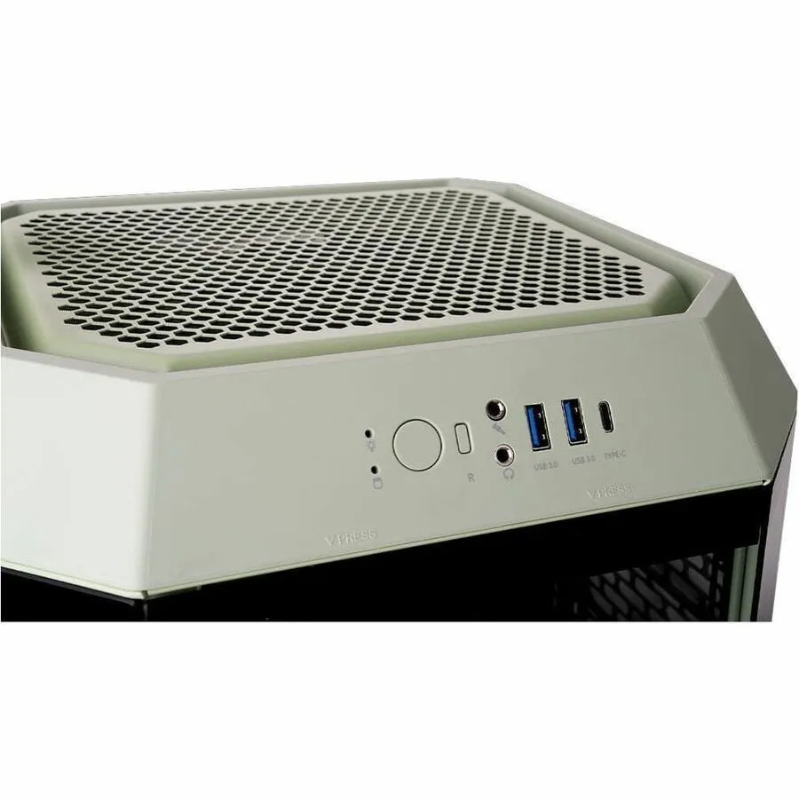 Thermaltake CA-1Z9-00SEWN-00 — Thermaltake Tower 250 Mini ITX Case - Matcha Green