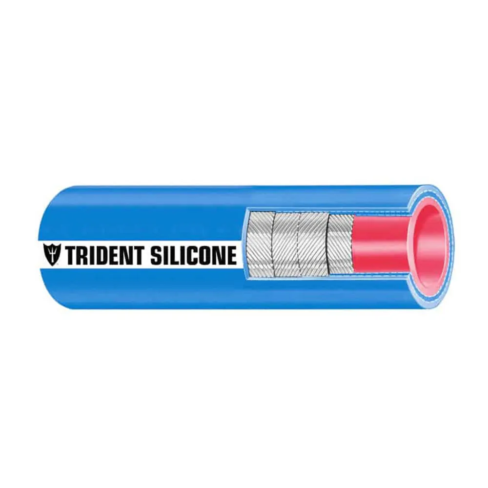 Trident Marine 202V6000-36 — Trident Marine 6" x 36" Silicone Exhaust Hose - Blue