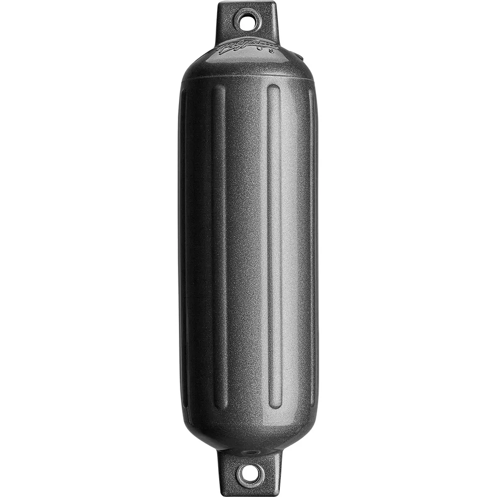 Polyform G-4-METALLIC GRAPHITE - Polyform G-4 Twin Eye Fender 6.5 x 22 - Graphite