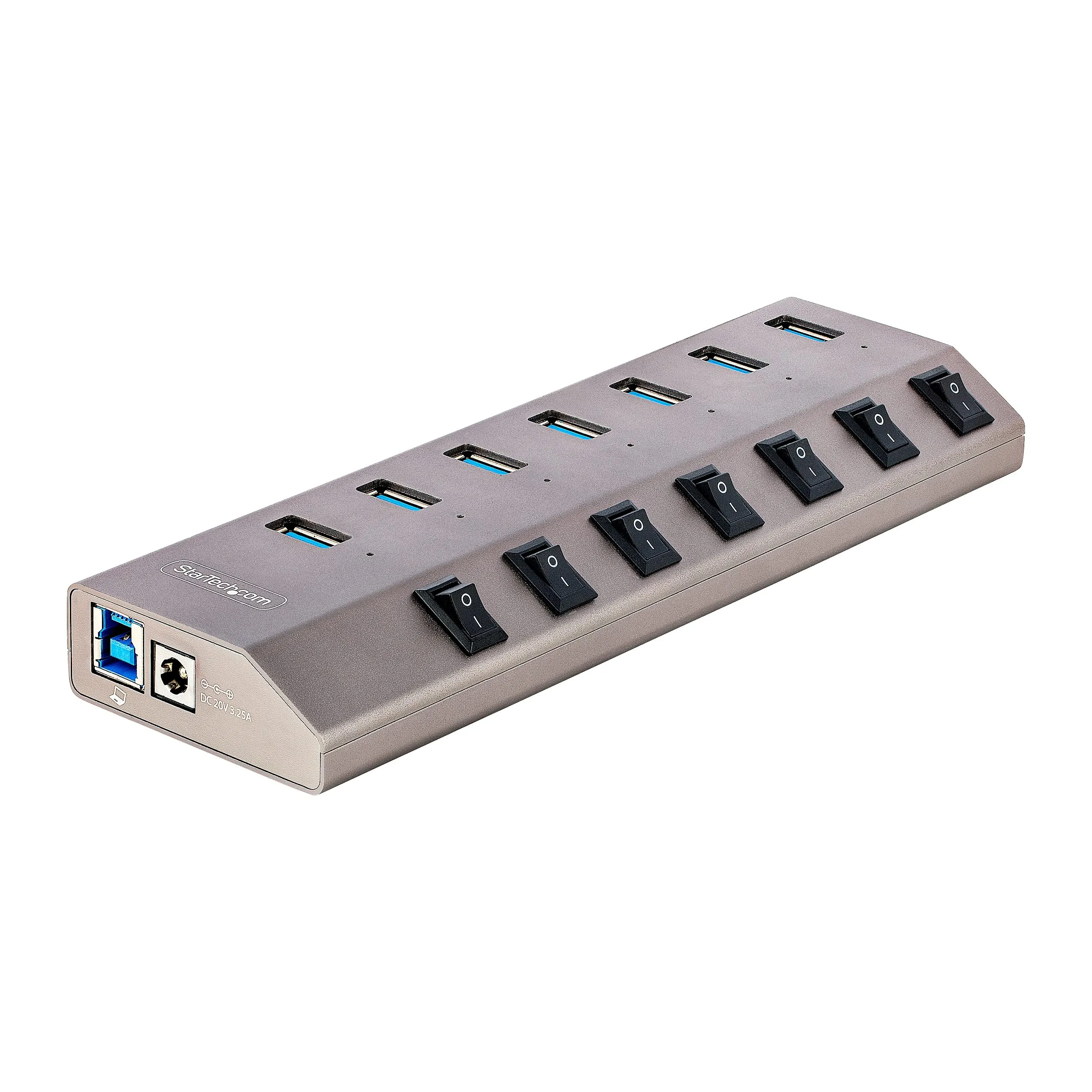 STARTECH 5G7AIBS-USB-HUB-NA — 7-Port USB Hub with Individual On/Off Switches