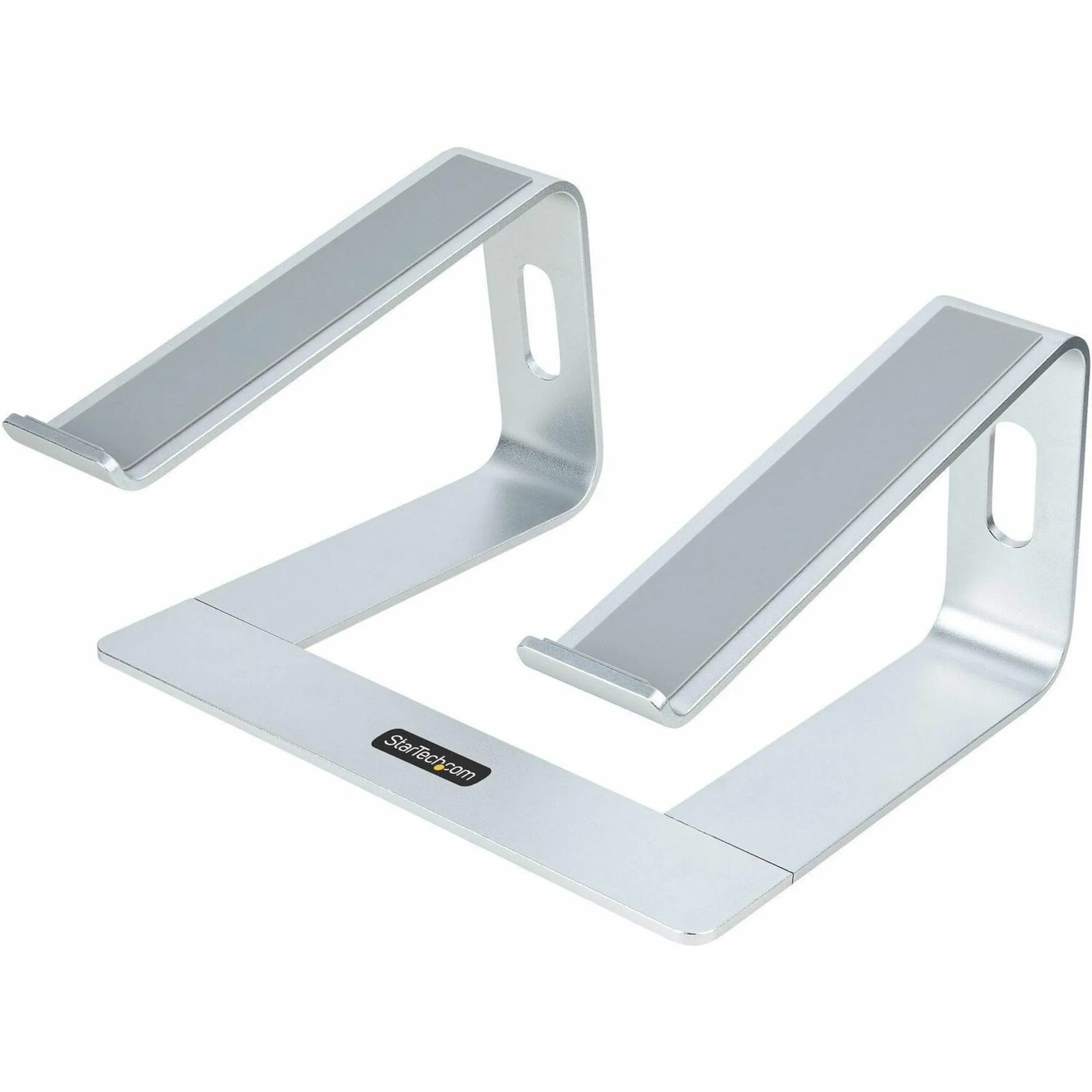 STARTECH LAPTOP-STAND-SILVER — Adjustable Aluminum Laptop Stand for Ergonomic Desk Use