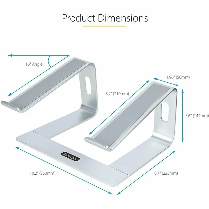 STARTECH-LAPTOP-STAND-SILVER