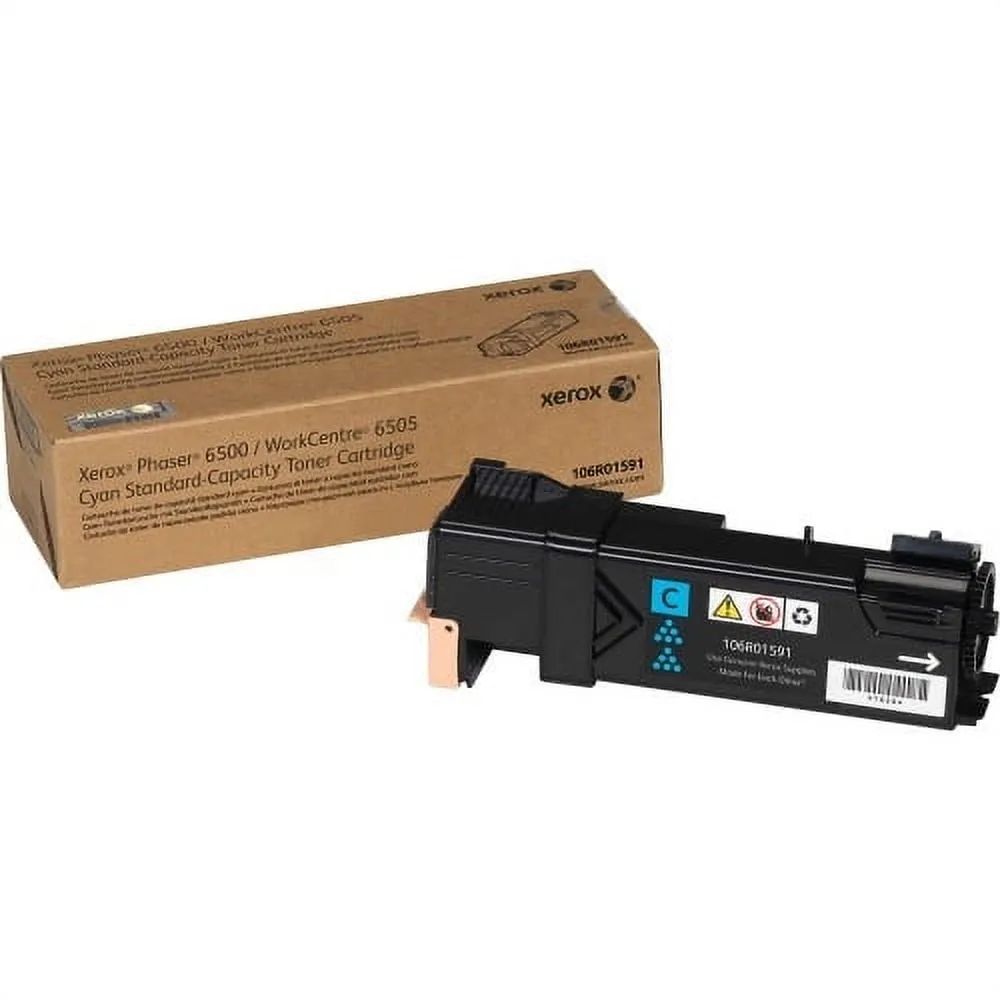 XEROX XER106R01591 — Xerox Toner Cartridge - Laser - 1000 Pages - Cyan - 1 Each