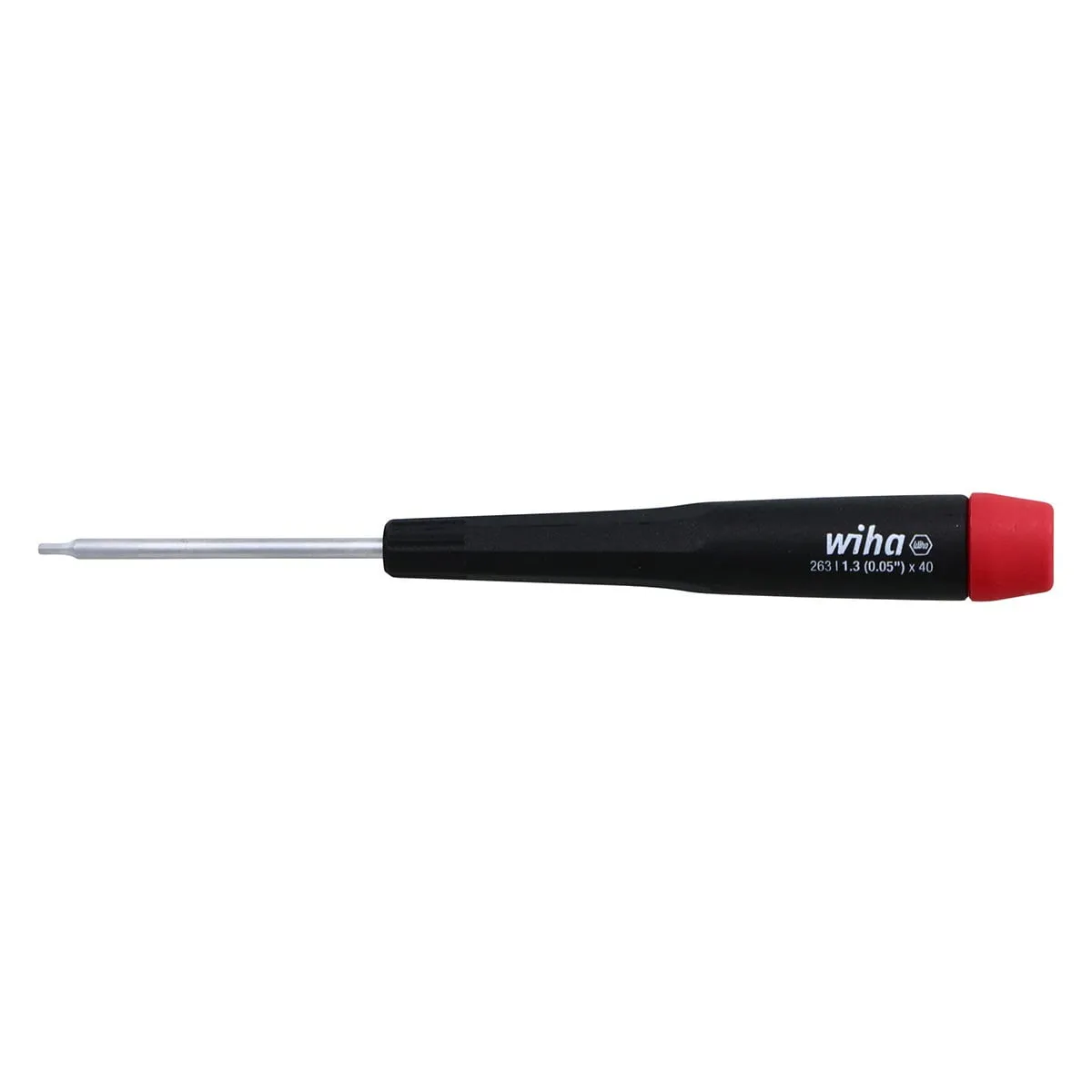 WIHA TOOLS LTD 26313 - Wiha Precision Hex Screwdriver 1.3mm x 40mm - Ideal for Elec