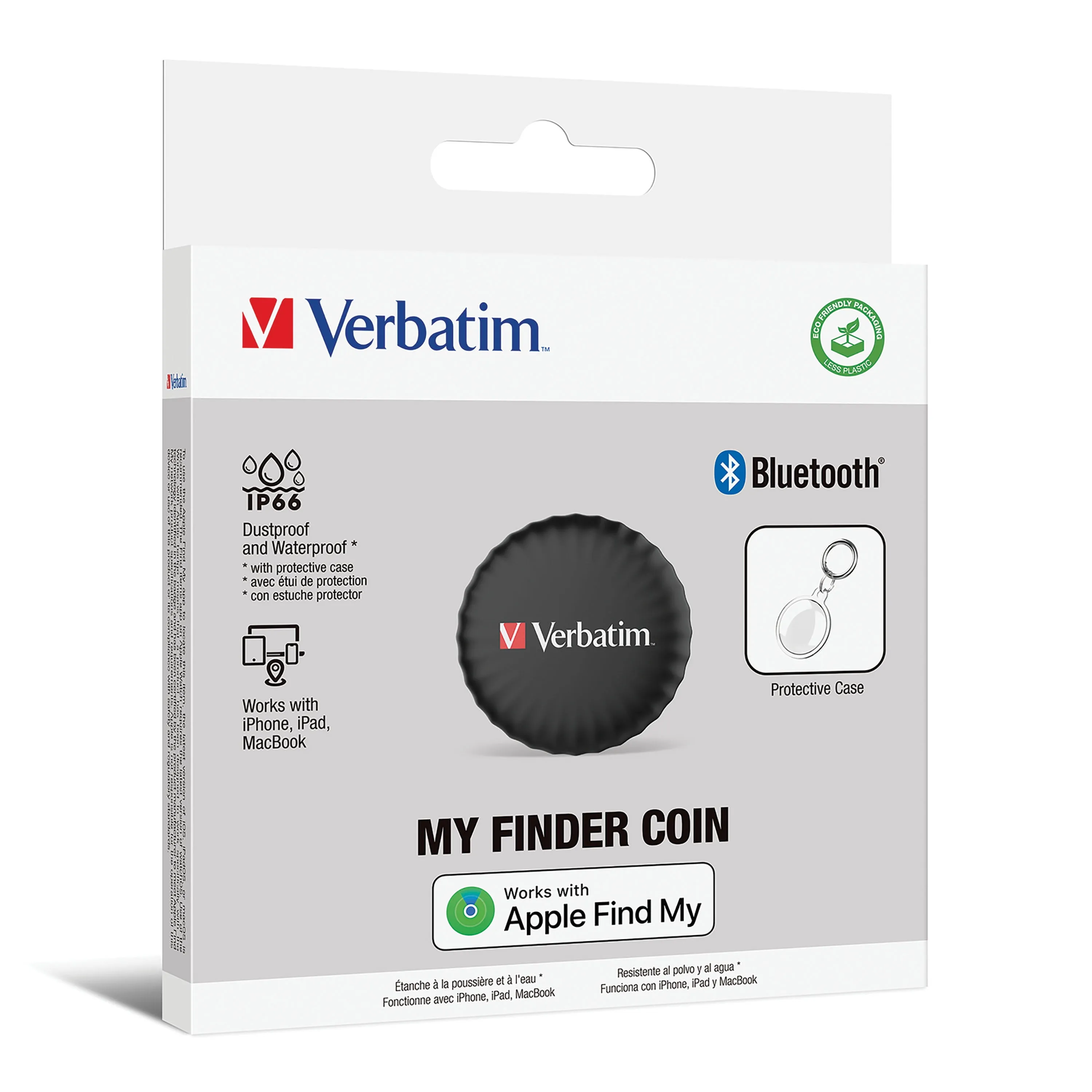 VERBATIM 32133 — Verbatim My Finder Coin Bluetooth Tracker for Apple iOS