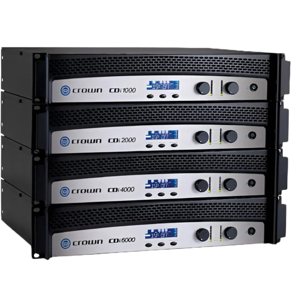 Crown 0087-0109 — Crown CDi 4000 Commercial Amplifier - 1200W/Channel