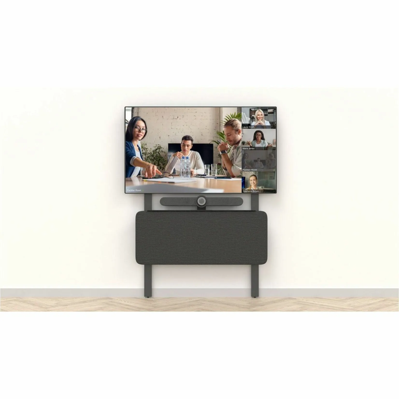 HECKLER H801BG — Heckler Design Video Meeting Hub for AV Wall - Stylish & Functional