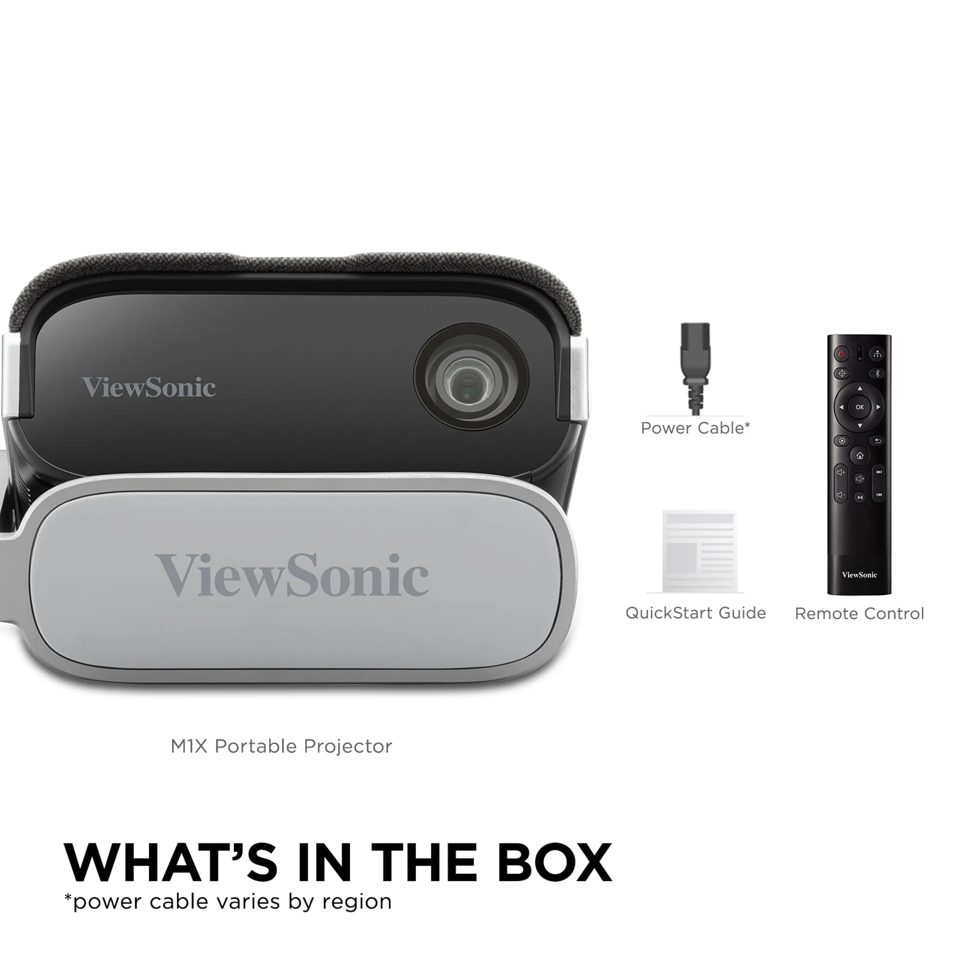 VIEWSONIC M1X — LED PORTABLE PROJECTOR WITH HARMAN KARDON SPEAKERS