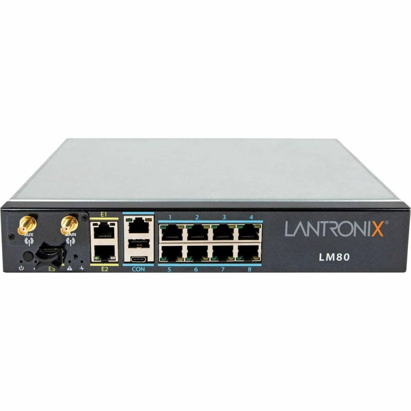 Lantronix 80-8S-NNN-NAA — LM80 LOCAL MANAGER, 8 SERIAL PORTS, 3 ETHERNET PORTS, INCLUDES LMS