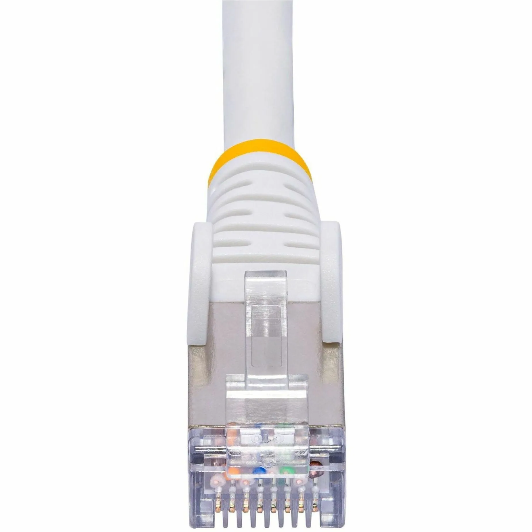 STARTECH NLWH-1F-CAT8-PATCH — 1FT WHITE CAT8 ETHERNET CABLE, SNAGLESS RJ45, 25G/40G, 2000MHZ, 100W POE, S/FTP