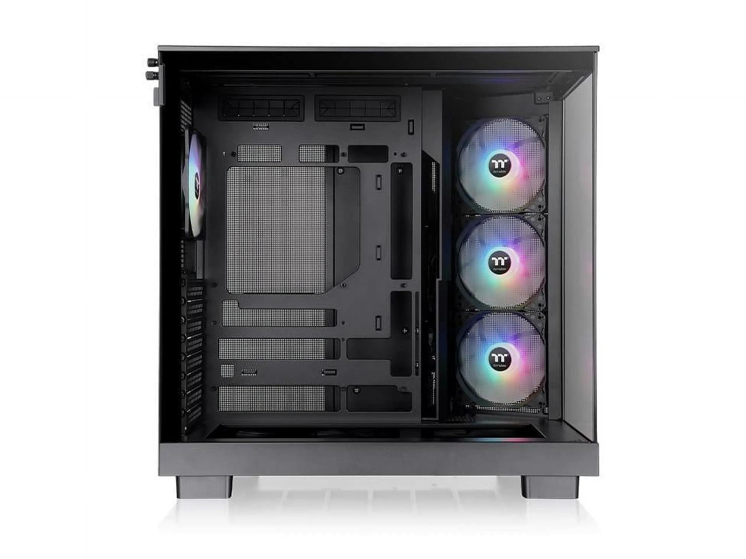 Thermaltake CA-11E-00M1WN-00 — THERMALTAKE VIEW 380 XL TG ARGB MID TOWER CHASSIS - BLACK