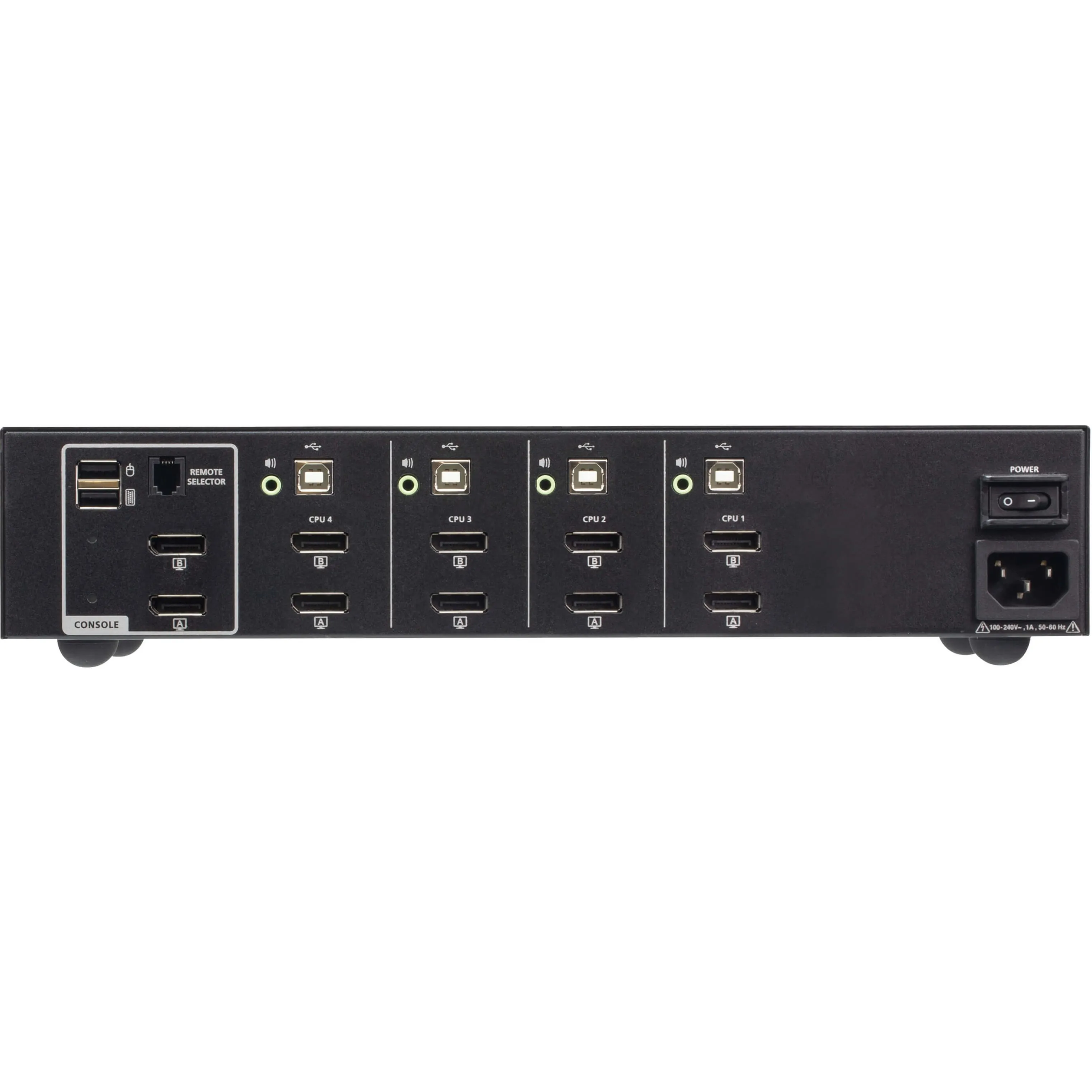 Aten Technologies CS1144DP4 — Aten Technologies US434 4-Port USB 3.2 Gen1 Peripheral Sharing Switch
