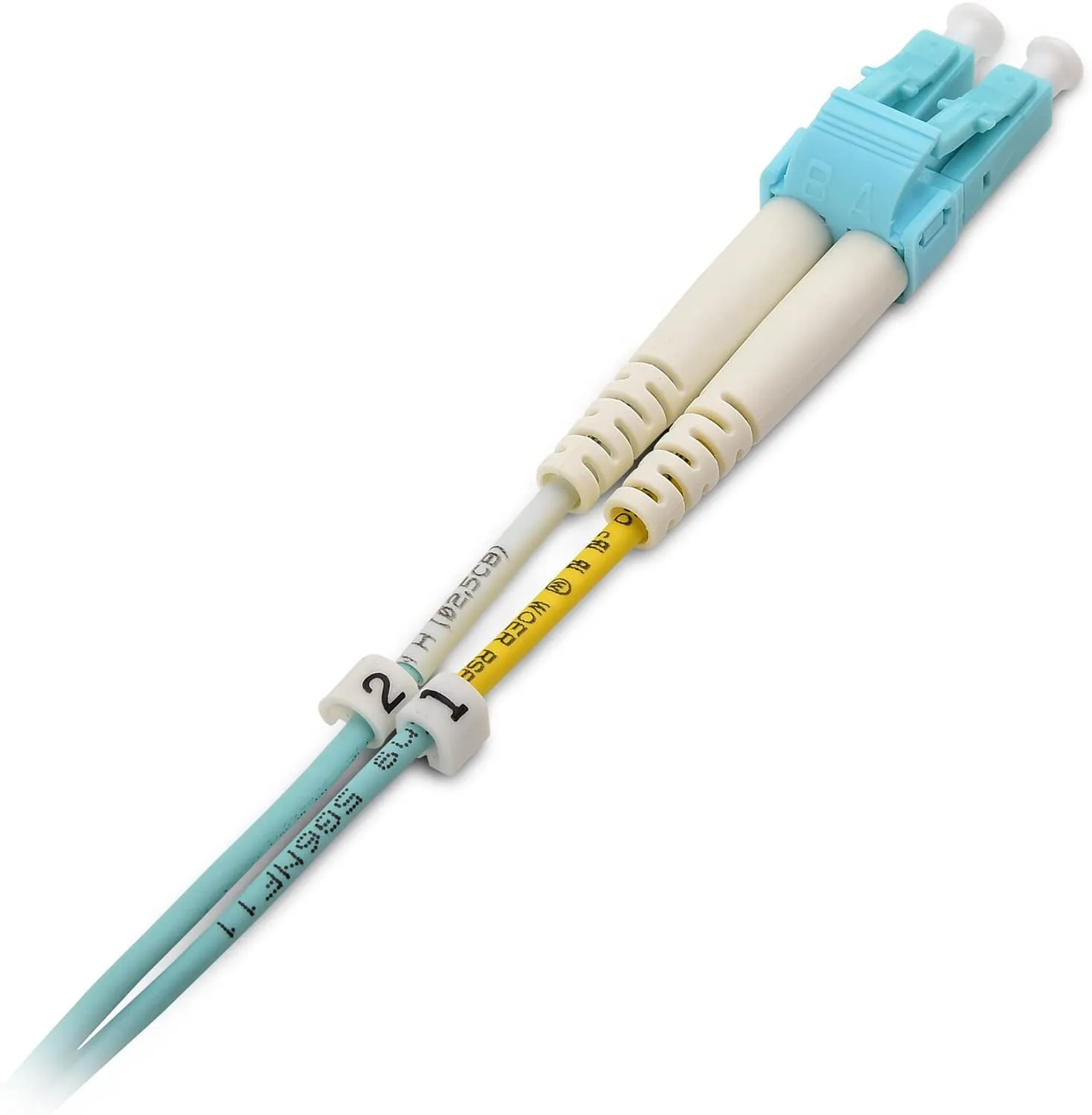 CABLE MATTERS 120009-3M — LC TO LC OM4 MULTIMODE DUPLEX FIBER OPTIC CABLE 3M