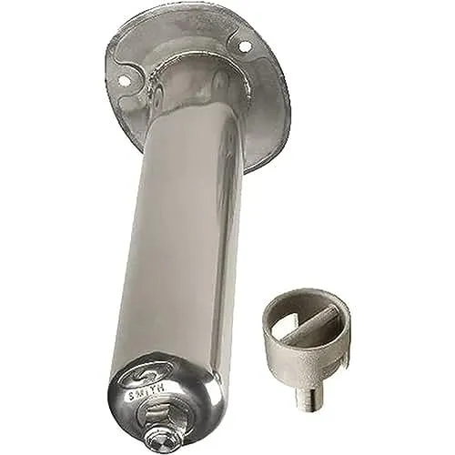 C.E. Smith 53682SA — C.E. Smith Stainless Steel Flush Mount Rod Holder - 30 Degree Swivel