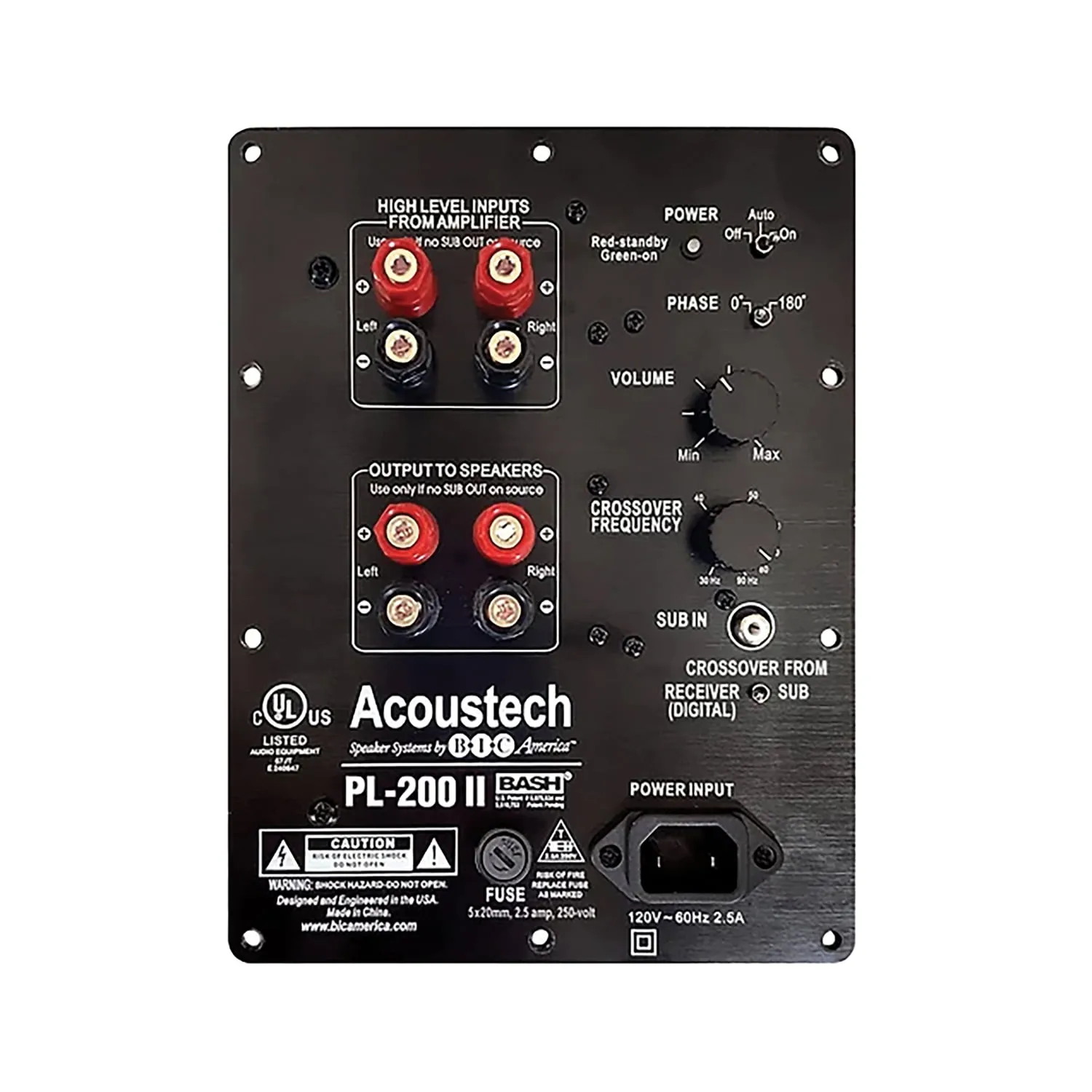 BIC PL-200II - ACOUSTECH SUBWOOFER