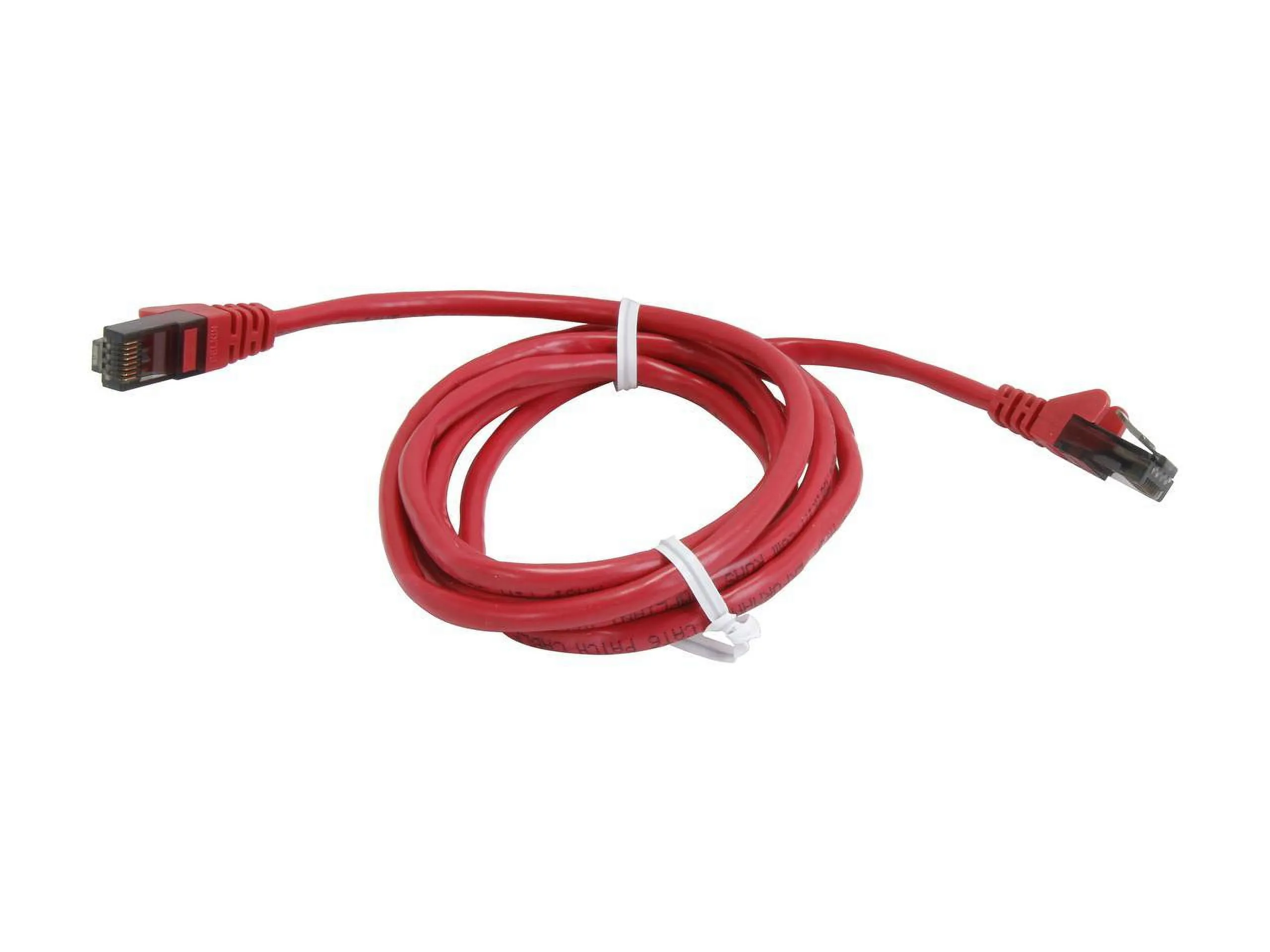 Belkin A3L980-06-RED-S — PATCH CABLE - UNSHIELDED TWISTED PAIR (UTP) - MALE LEFT GENDER - MALE RIGHT GEND
