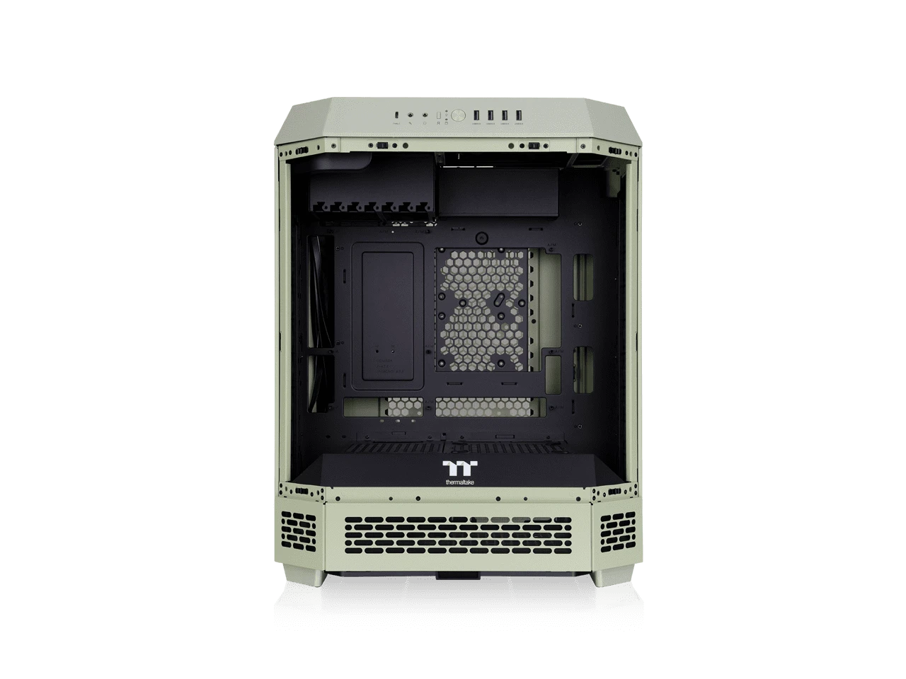 Thermaltake CA-1Z1-00MEWN-00 — THERMALTAKE THE TOWER 600 MID TOWER CHASSIS - MATCHA GREEN