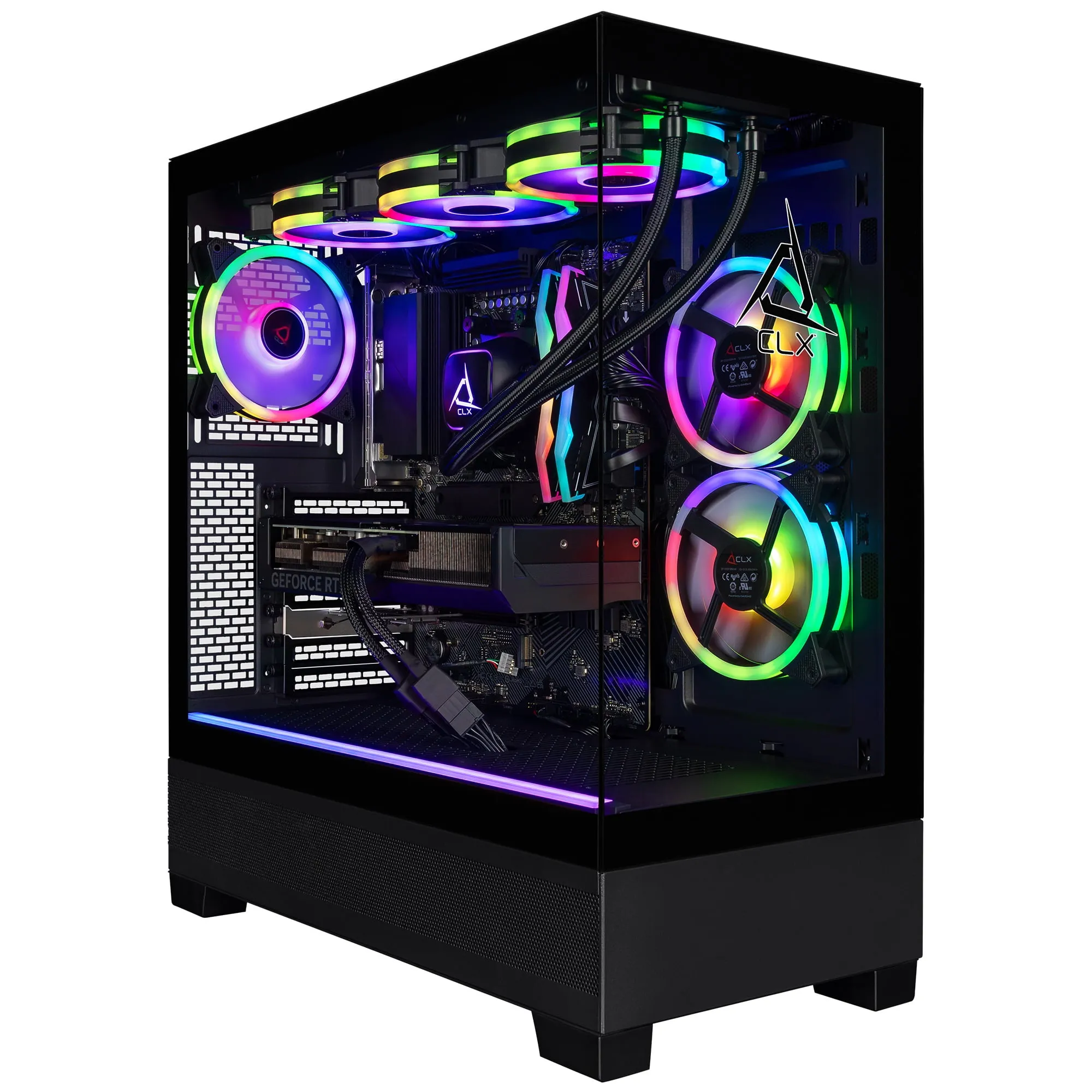 CLX TGMSETRTU5105BM — CLX SET GAMING PC - AMD RYZEN 7 9800X3D PROCESSOR, 32GB DDR5 MEMORY, GEFORCE RTX