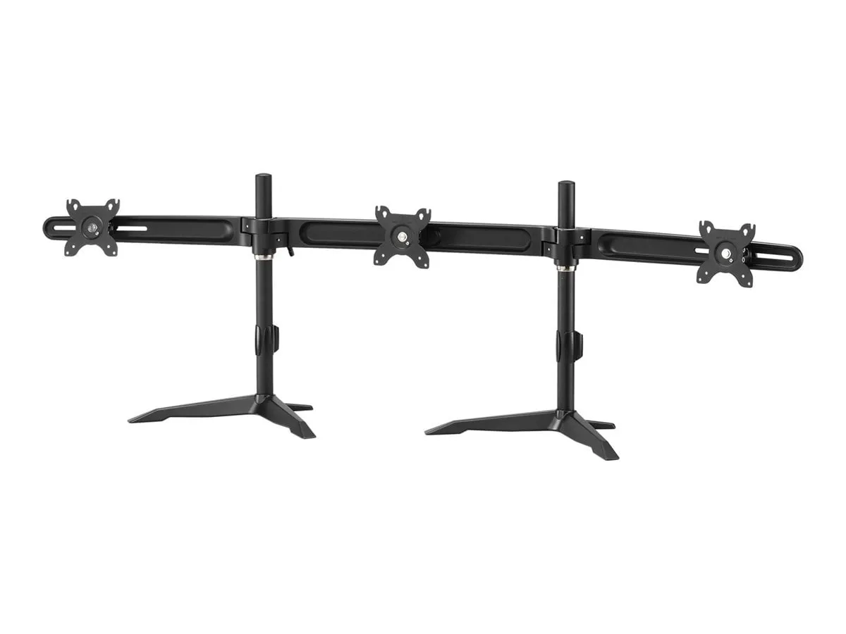 AMER NETWORKS AMR3S30 — TRIPLE MONITOR STAND MAX 30IN DISPLAY