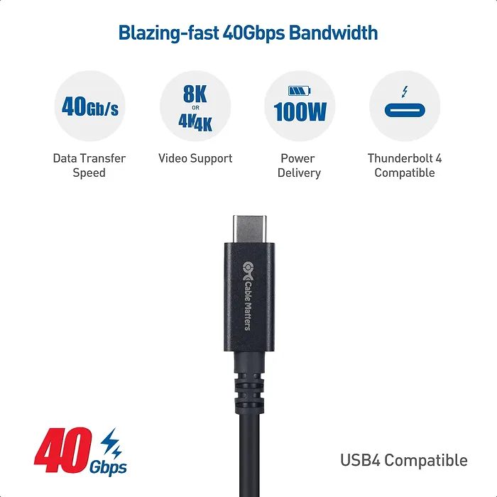 CABLE MATTERS-201314-BLK-3M