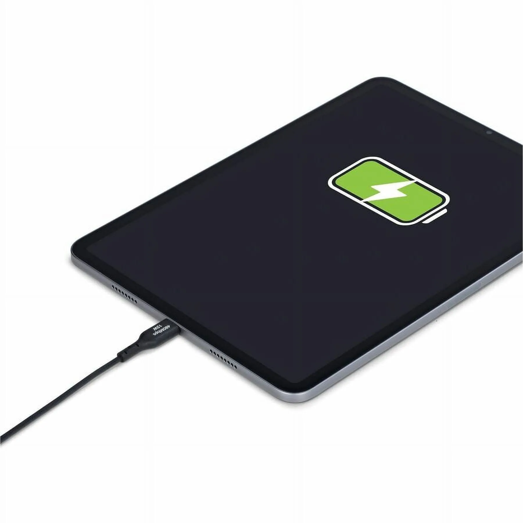STARTECH USB2AC3FBKE — 3FT (91CM) USB-A TO USB-C CHARGING CABLE, CHARGE & SYNC, 3A, USB 2.0, TPE JACKET
