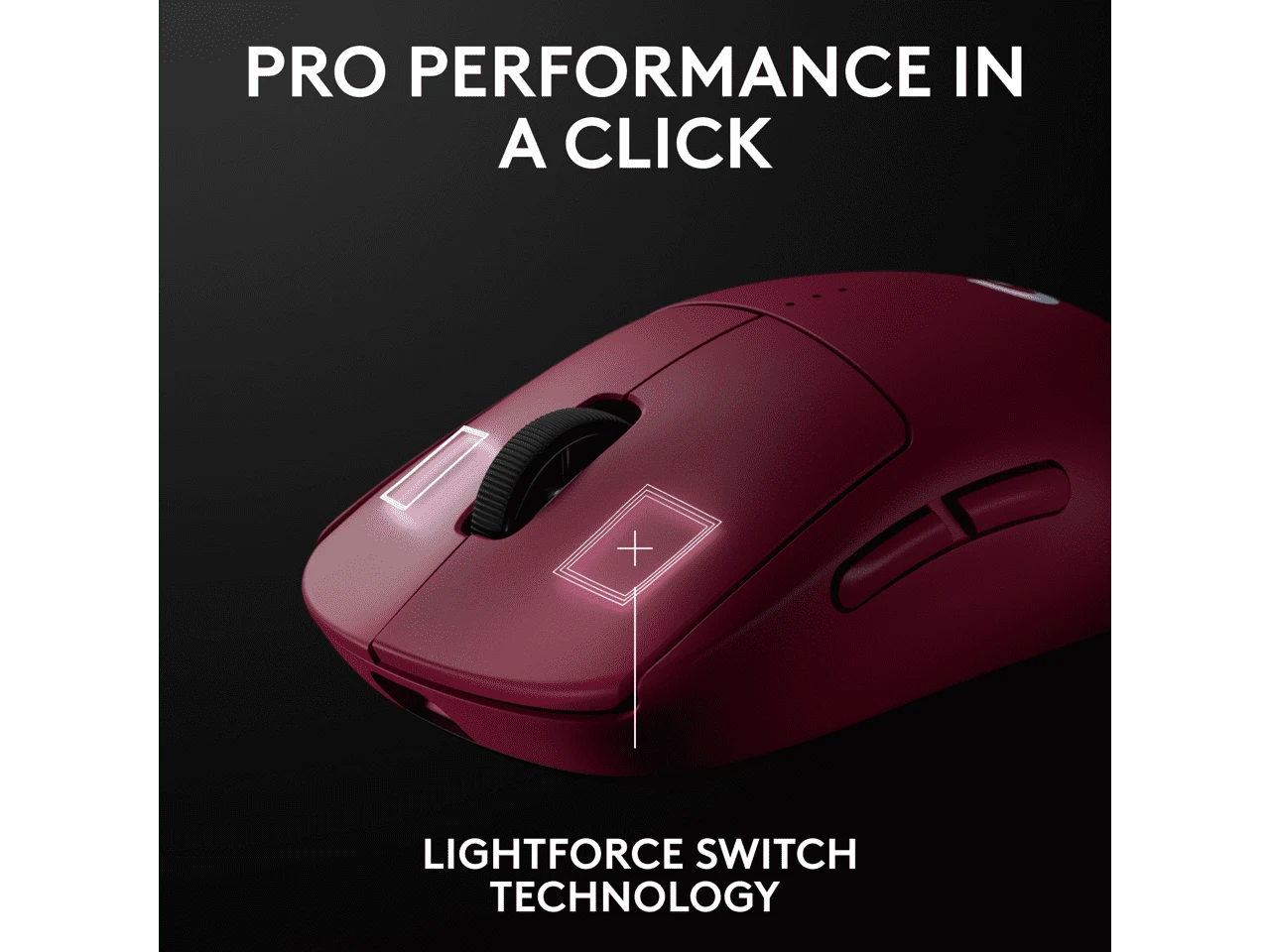 Logitech 910-007291 — LOGITECH G PRO 2 WIRELESS MOUSE - MAGENTA
