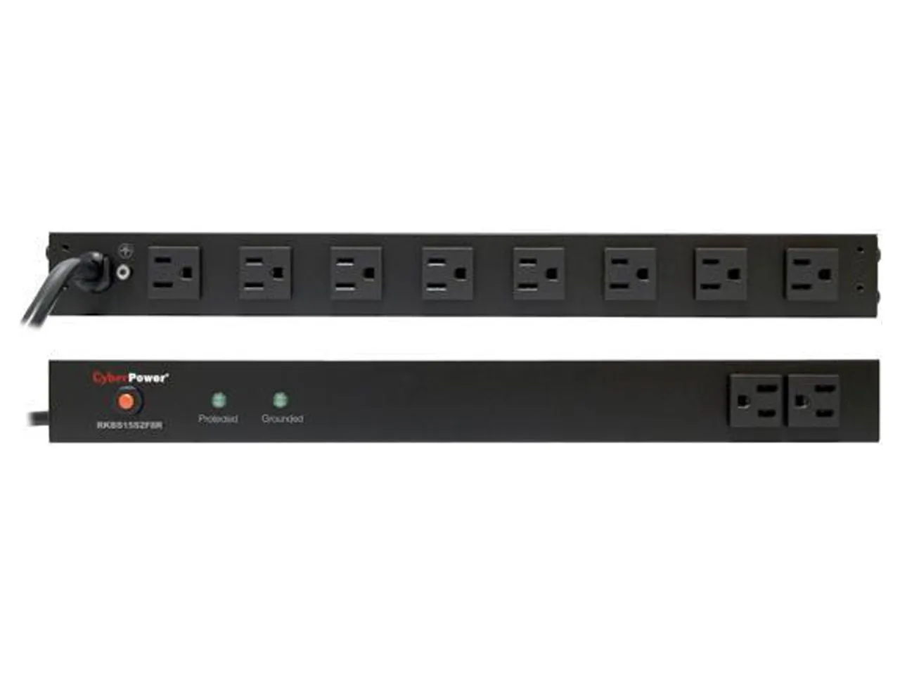 CyberPower RKBS15S2F8R — RACKBAR 10OUT RM ETL CSA C22.2