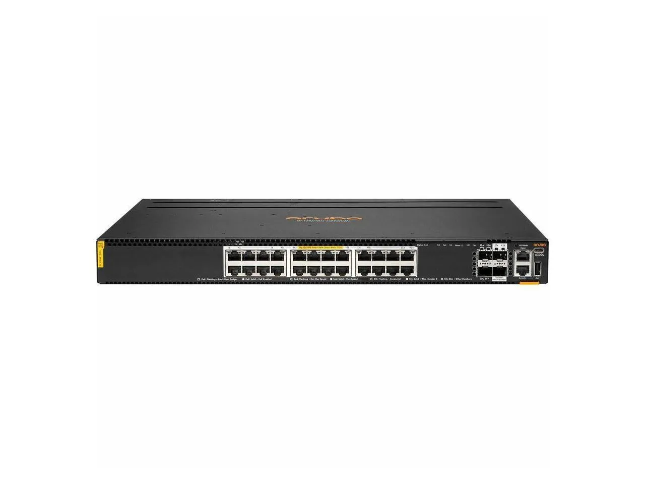 HPE S3L75A — HPE FlexNetwork 6300L 24-Port Layer 2 Switch