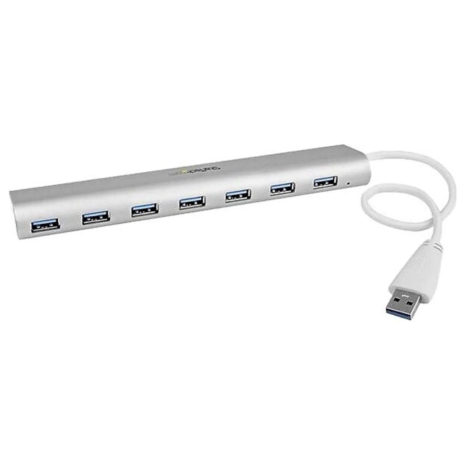 STARTECH ST73007UA — ADD SEVEN USB 3.0 (5GBPS) PORTS TO YOUR MACBOOK USING THIS SILVER APPLE STYLE HU